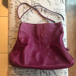 Coach Leather Shoulder Bag